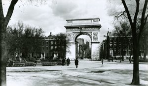 Arco washington, parque quadrado washington, cidade nova iorque