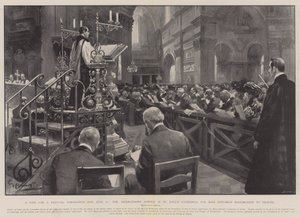 Um Jejum para um Festival, Dia da Coroação, 26 de junho, o Serviço de Intercessão na Catedral de São Paulo para a Restauração da Saúde do Rei Eduardo de G.S. Amato