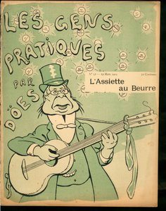 Capa de “” “L’Assiette au Beurre”””, Satírica em cores de G Doees