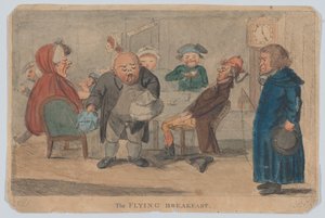 O Café da Manhã Voador, ou Conteúdo de uma Carruagem Noturna, 9 de março de 1792. de G L S