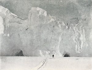 Rosto de uma geleira em Victoria Land, c1911, 1913. de G. Murray Levick