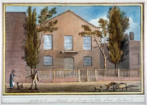 Capela Metodista, Great Suffolk Street, Southwark, Londres, 1825 de G Yates