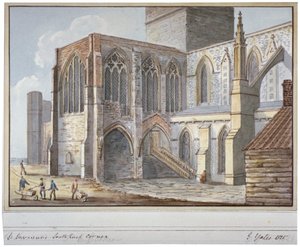 Catedral de Southwark, Londres, 1825