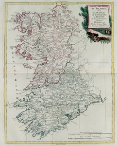 O Reino da Irlanda que as províncias de Munster e Connaught, gravada por G. Zuliani é do Volume I do Atlas Novissimo "publicado em Veneza em 1778 por Antonio Zatta, Private Collection de G. Zuliani