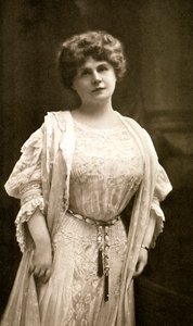 Marie Corelli, romancista britânica, 1909. de Gabell