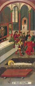 O milagre do exército no túmulo de São João, 1478 de Gabriel Mälesskircher