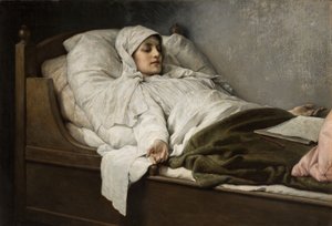 A vidente de Prevorst em alto sono, 1892