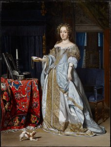 Retrato de Lucia Wijbrants de Gabriel Metsu