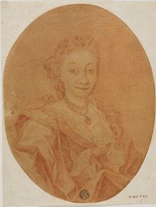 Retrato de uma mulher de Gabriel Metsu