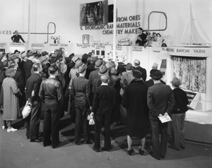 Demonstrações de produtos, Feira Mundial de Nova York, 1939 de Gabriel Moulin