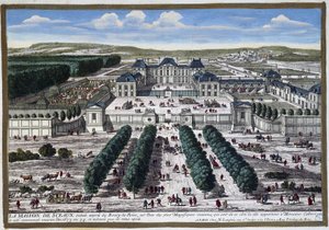 Château de Sceaux (Jardins do Nosso), de Perelle