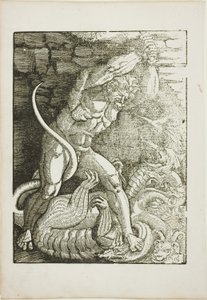 Hércules matando a Hidra de Lernean, de cenas da vida de Hércules