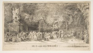 Cena nas Tulherias: As Cadeiras, 1760.