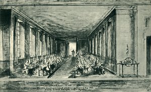 Spinning room, c1776, 1943.