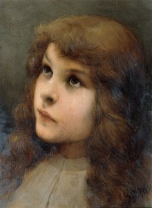 Cabeça de estudo de Gabriel von Max