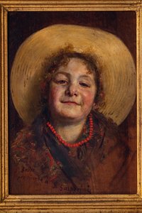 Em memória, para G. Gasperini (óleo sobre tela) de Gaetano Bellei