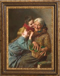 The Welcome Guest 1882 (óleo sobre tela)