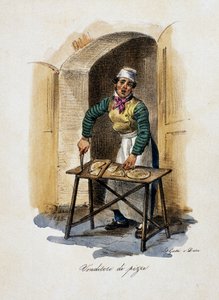 Vendedor de pizza