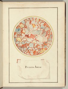 Breccia Antica, de diferentes tipos de pedra, Itália de Gaetano Piccini