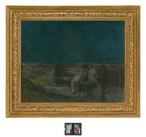 Noite de luar de Gaetano Previati