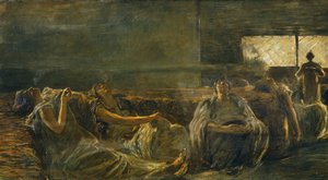 Fumadores de Ópio, de Gaetano Previati (1852-1920)