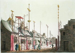 Great Walls of Peking, ilustração de 
