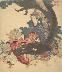 Fluxo para Benzaiten. de Gakutei