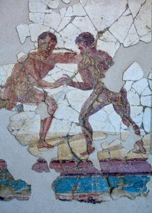 Pintura mural romana