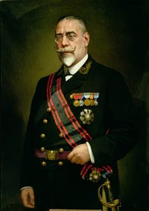 Retrato de Manuel Allende Salazar (1865-1923) (óleo sobre tela) de Gamoral