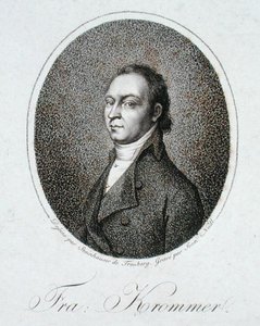 Franz Krommer (1759-1831) gravado por Jean Neidl de Gandolph Ernst (after) Stainhauser