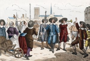 Homens a vender vinho, c. 1630 - 1640 de Garcia (after)