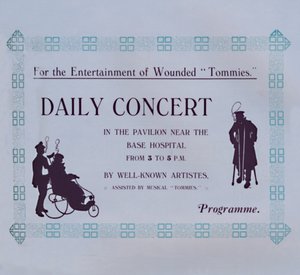 Anúncio para um concerto, 1917