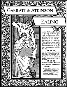 Anúncio de Garratt & Atkinson, 1907