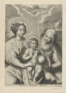 Anna em Três
Iesus Maria Anna (título sobre o objecto) de Gaspar Huybrechts