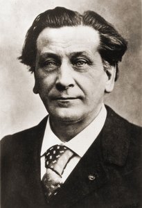 François Coppée (1842-1908), poeta e dramaturgo francês, fotografado por Nadar.