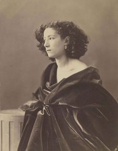 Retrato de Sarah Bernhardt 1844-1923, 1864. de Nadar