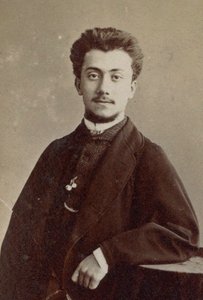 Retrato do compositor Alexandre Luigini 1850-1906. de Gaspard Félix Nadar