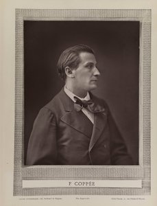 Retrato do poeta François Coppée 1842-1908, c. 1875. de Gaspard Félix Nadar