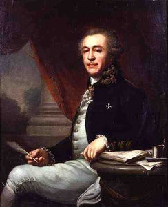 Retrato de um Homem (óleo sobre tela) de Gaspare (attr. to) Landi