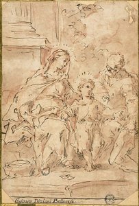 familia sagrada de Gaspare Diziani