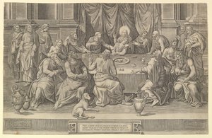 A Última Ceia, 1564. de Gaspare Osello