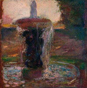 No parque de St. Cloud, c1905