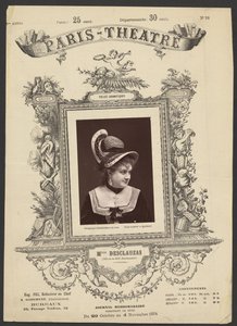 Teatro de Paris: Miss. Desclauzas de Gaston and Mathieu and Cie.