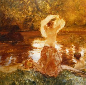 O banho; Le Bain,