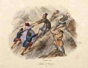 A subida ao Monte Vesúvio de Gatti and Dura