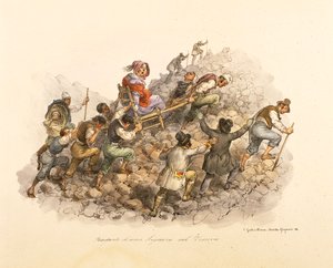 A subida ao Monte Vesúvio de Gatti and Dura