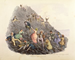 A subida ao Monte Vesúvio de Gatti and Dura