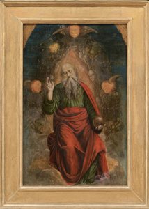 Bênção de Deus Pai, 1508-09 de Gaudenzio Ferrari