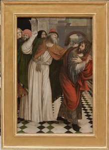 Joachim expulso do templo, 1508-09 de Gaudenzio Ferrari