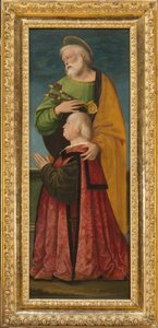 São Pedro e um Doador, c.1517-18 de Gaudenzio Ferrari